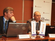 g. Boštjan Blatnik, direktor prodaje IMOS d.d. Ljubljana in Jože Podgoršek,  predsednik Združenja FIABCI Slovenija